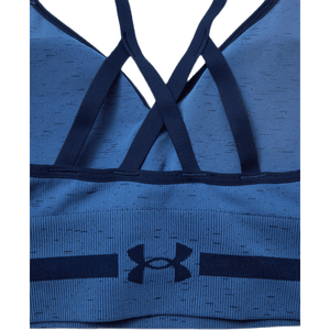 Under Armour - Seamless Low Long Htr Bra Blue