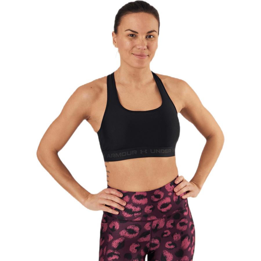 Under Armour - Crossback Mid Bra Black
