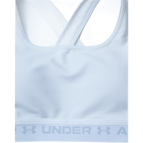 Under Armour - Crossback Mid Bra White