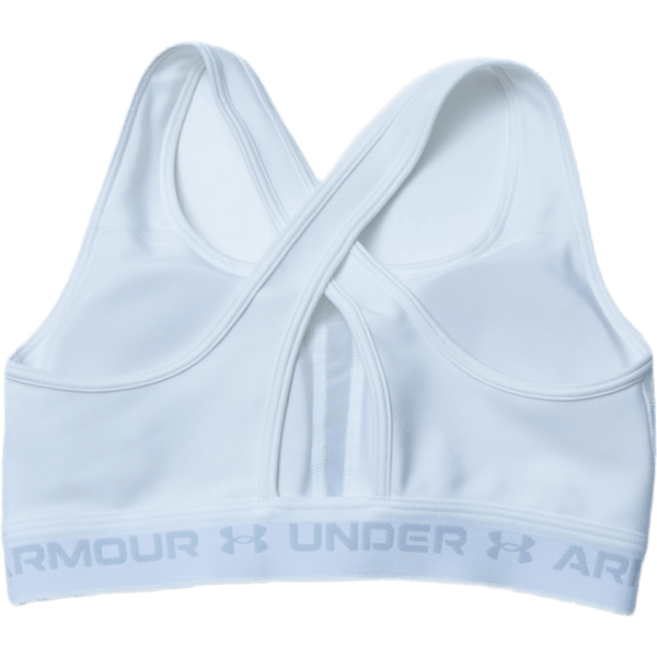 Under Armour - Crossback Mid Bra White