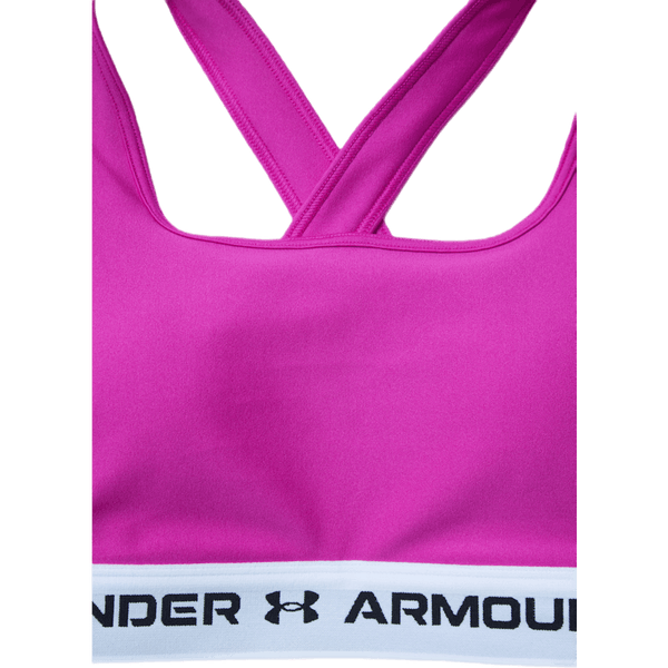 Under Armour - Crossback Mid Bra Pink