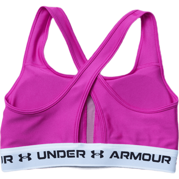 Under Armour - Crossback Mid Bra Pink