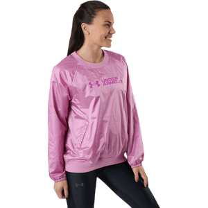 Under Armour - Recover Woven Shine Crew Pink