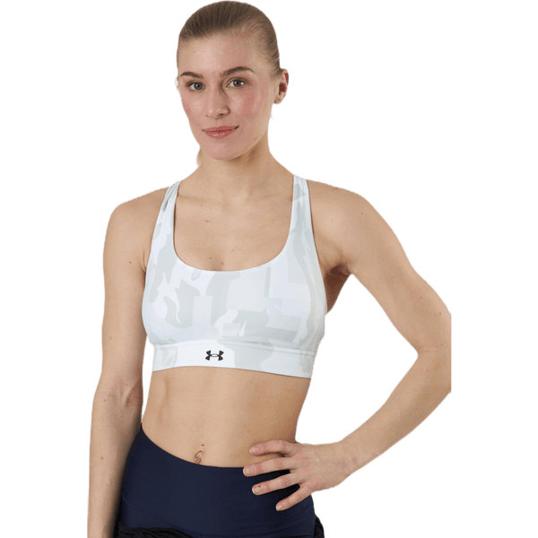 Under Armour - Isochill Team Mid Bra White