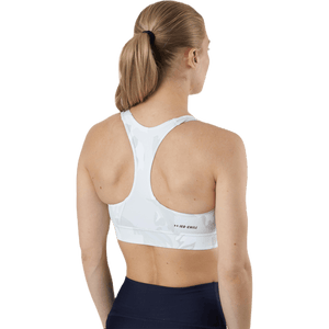 Under Armour - Isochill Team Mid Bra White