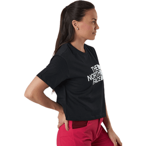 The North Face - Cropped Easy Tee Black