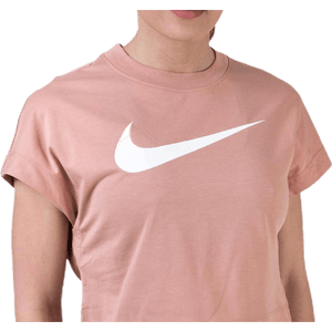 Nike - Swoosh SS Crop Top Red