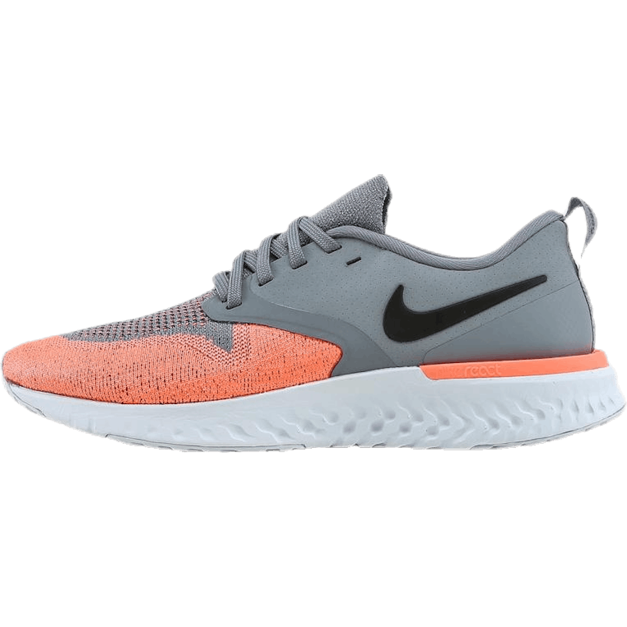 Nike - Odyssey React 2 Flyknit Orange/Grey