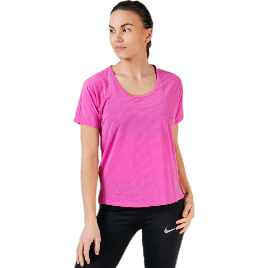 Nike - Miler Top SS Breathe Purple