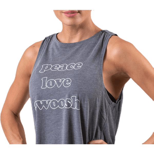 Nike - Yoga Tank GRX White/Grey