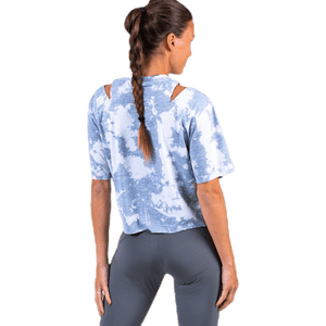 Nike - Rebel SS Crop Top White/Grey