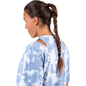 Nike - Rebel SS Crop Top White/Grey