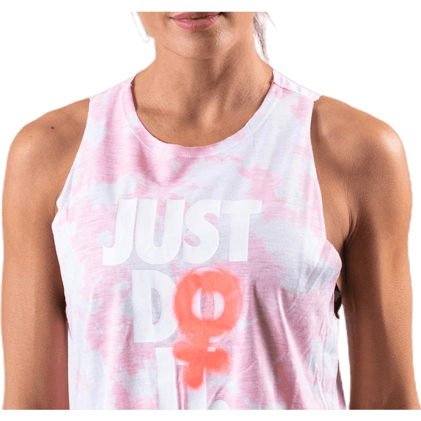 Nike - Rebel Sleeveless Top Pink/Patterned