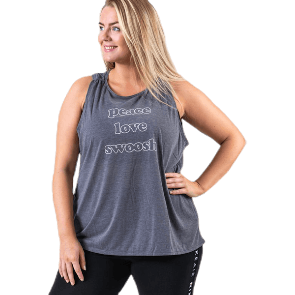 Nike - Yoga Collection Tank GRX Plus White/Black