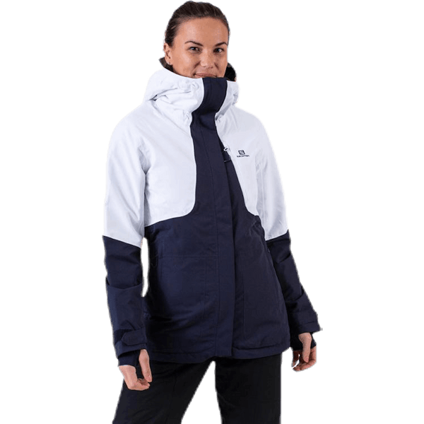 Salomon - QST Snow Jacket Blue/White