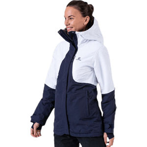 Salomon - QST Snow Jacket Blue/White