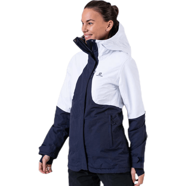 Salomon - QST Snow Jacket Blue/White