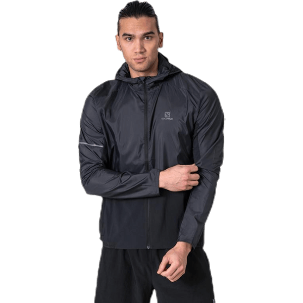 Salomon - Agile Fz Hoodie Black