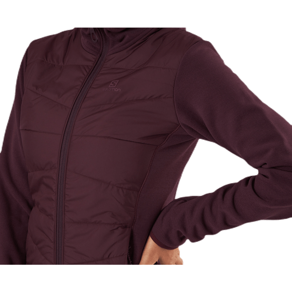 Salomon - Radiant Hybrid Hoodie Purple