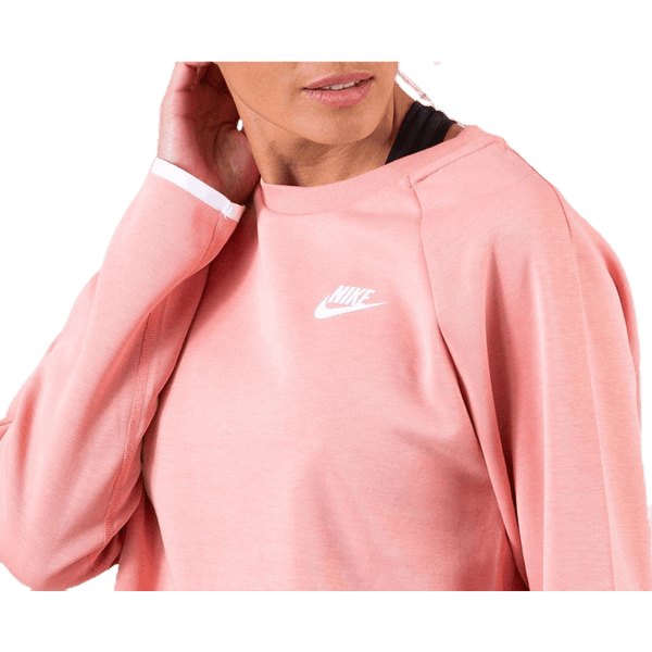 Nike - Nsw Tech Fleece Crew Pink