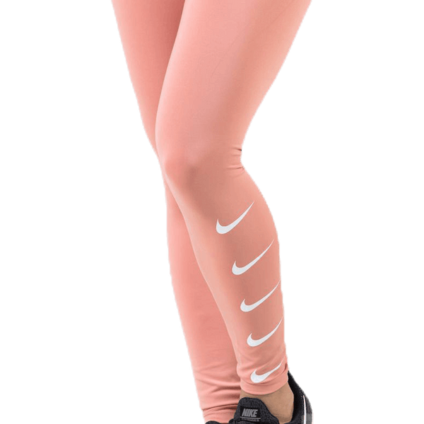 Nike - Swoosh Run Tight Pink/White