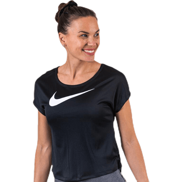 Nike - Swoosh Run Top SS White/Black