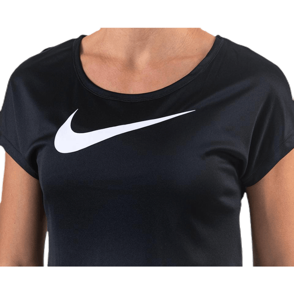Nike - Swoosh Run Top SS White/Black