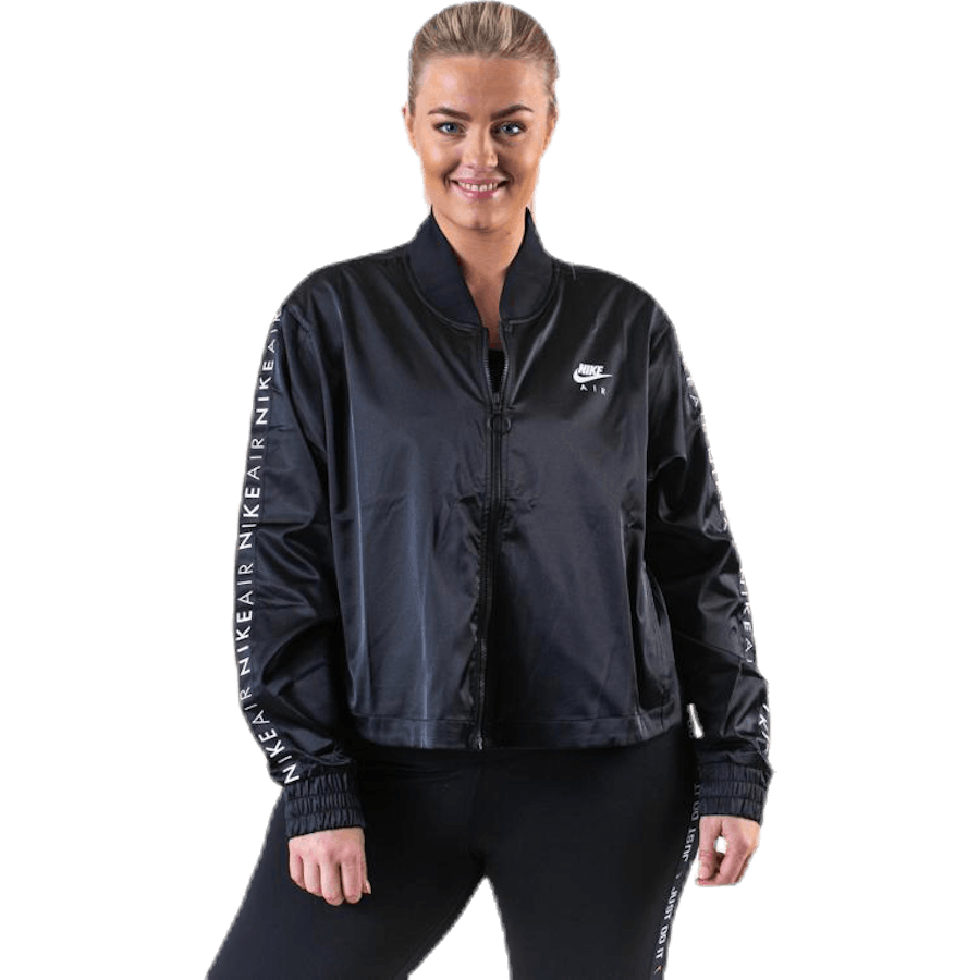 Nike - Nsw Air Track Jacket Satin Plus Black
