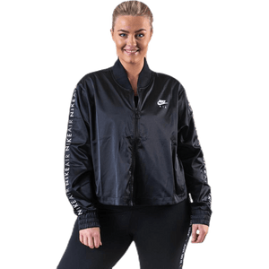 Nike - Nsw Air Track Jacket Satin Plus Black