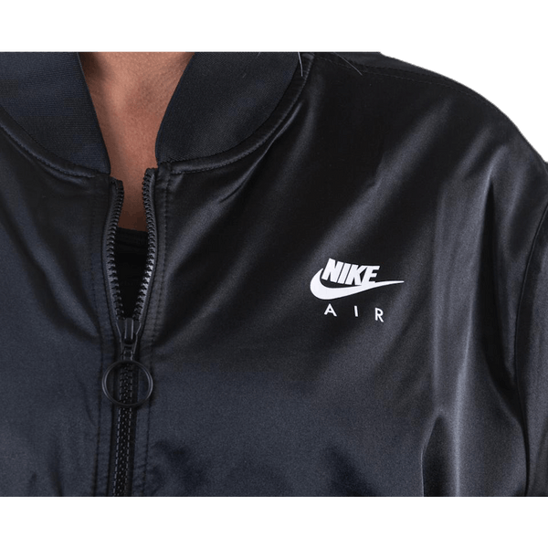 Nike - Nsw Air Track Jacket Satin Plus Black