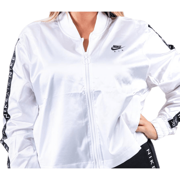 Nike - Nsw Air Track Jacket Satin Plus White