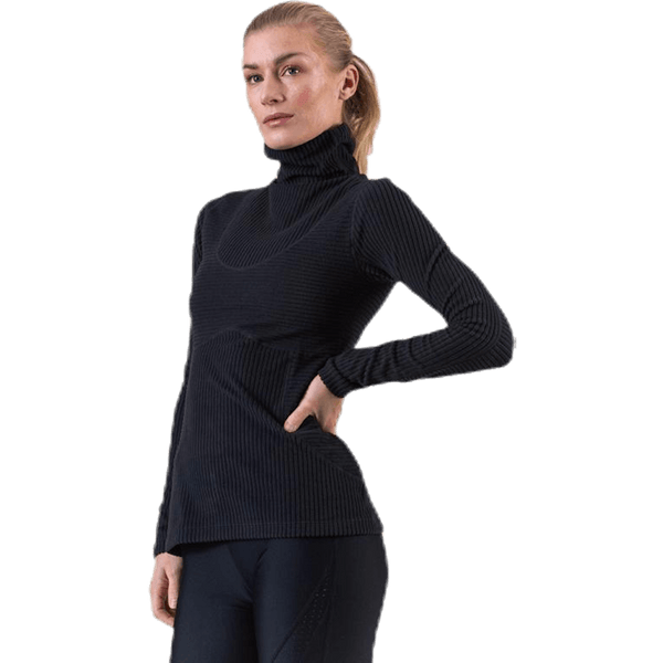 Nike - Pro HyperWarm Velour Top Black