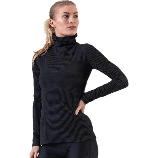 Nike - Pro HyperWarm Velour Top Black