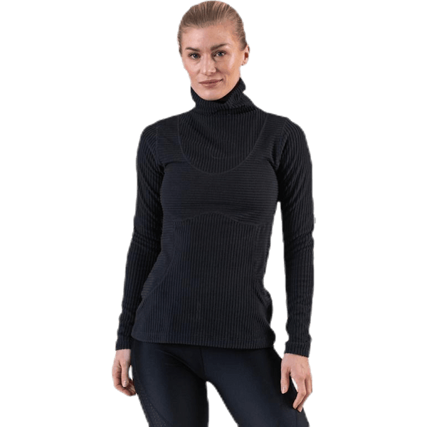 Nike - Pro HyperWarm Velour Top Black