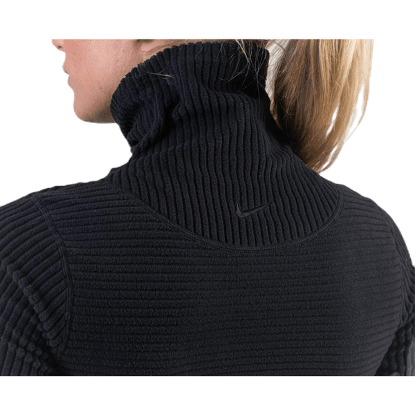 Nike - Pro HyperWarm Velour Top Black