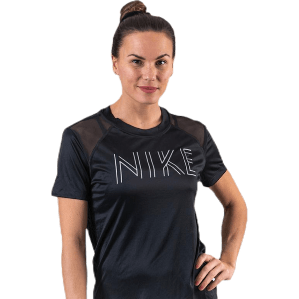 Nike - Dry Miler SS Black/Silver