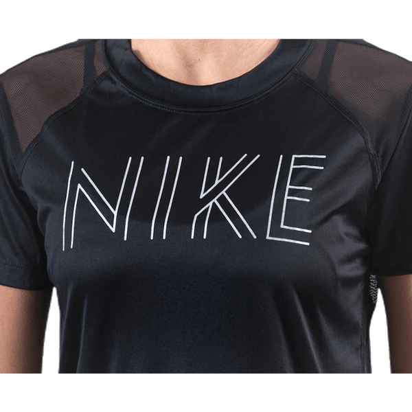 Nike - Dry Miler SS Black/Silver