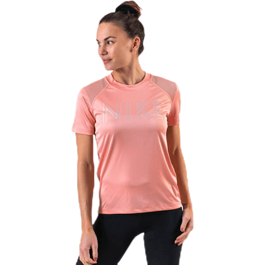 Nike - Dry Miler SS Pink/Silver