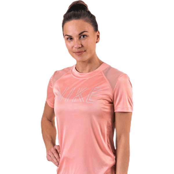 Nike - Dry Miler SS Pink/Silver