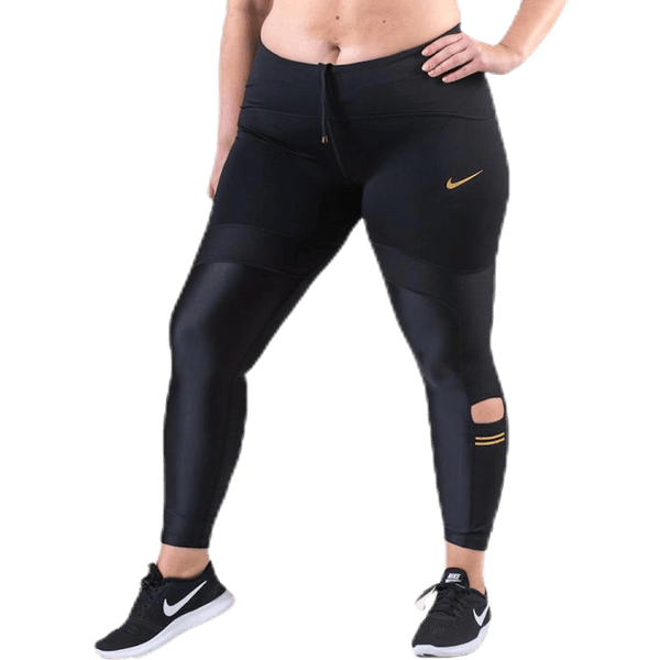Nike - Speed 7/8 Glam Tight Black/Gold