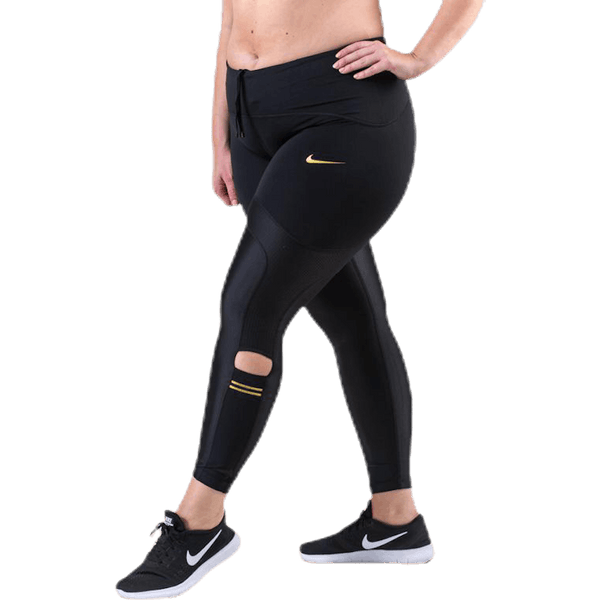 Nike - Speed 7/8 Glam Tight Black/Gold