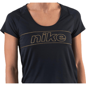 Nike - Glam Top SS 10K Black/Gold