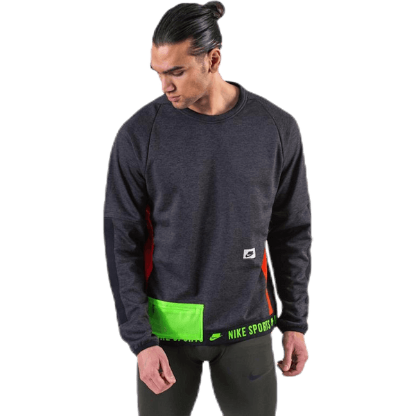 Nike - Therma Crew LS  Black