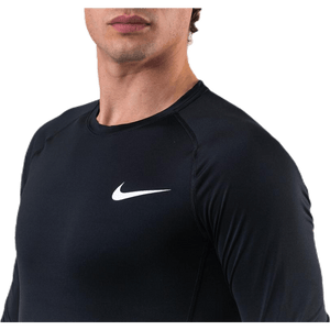 Nike - Pro LS Top White/Black