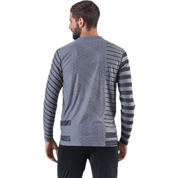 Nike - Tech Knit Cool LS Black/Grey