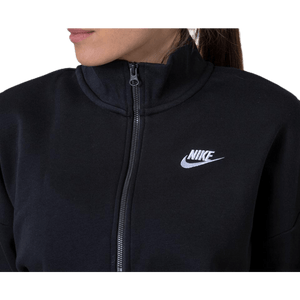 Nike - Nsw Essential Flc Crop Hz White/Black