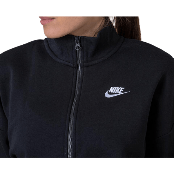Nike - Nsw Essential Flc Crop Hz White/Black