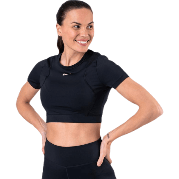 Nike - Aeroadpt SS Crop Top Black