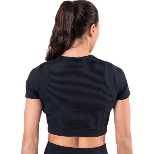 Nike - Aeroadpt SS Crop Top Black