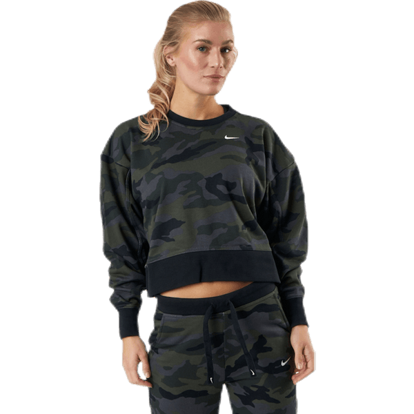 Nike - Women'S Dri-Fit Get Fit Training Crew Thunder Grey/White
